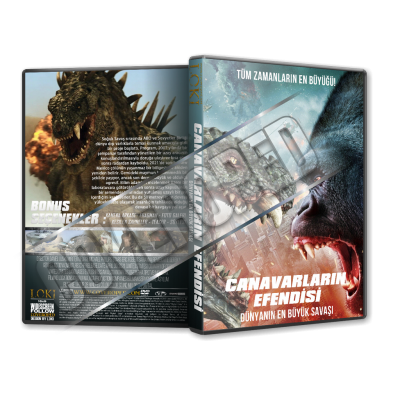 Ape Vs Monster - 2021 Türkçe Dvd Cover Tasarımı